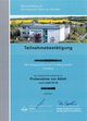 div. Teilnahmebestätigungen Weiterbildung Probenahme v. Abfall nach LAGA PN 98 im Zeitraum von 2015-2020