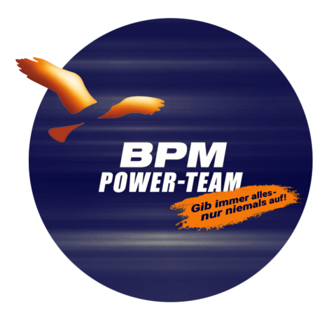 Logo und Slogan unseres BPM POWER-TEAMs