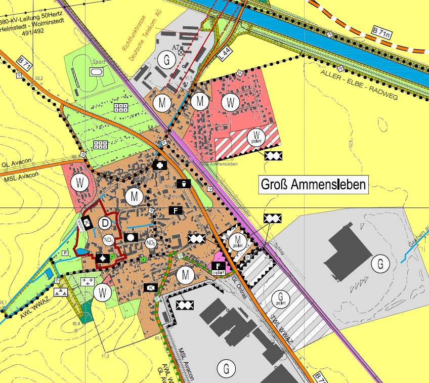 Auszug aus dem FNP Niedere Börde